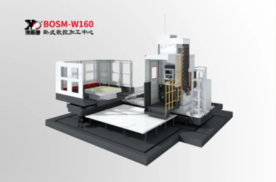 BOSM產(chǎn)品推介|可實(shí)現(xiàn)多面高效鉆銑攻鏜加工的臥式數(shù)控加工中心